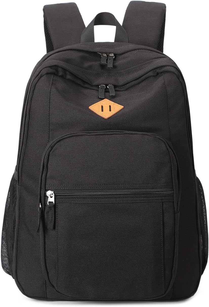 abshoo Classical Basic Travel Backpack For School Water Resistant Bookbag - Image 3